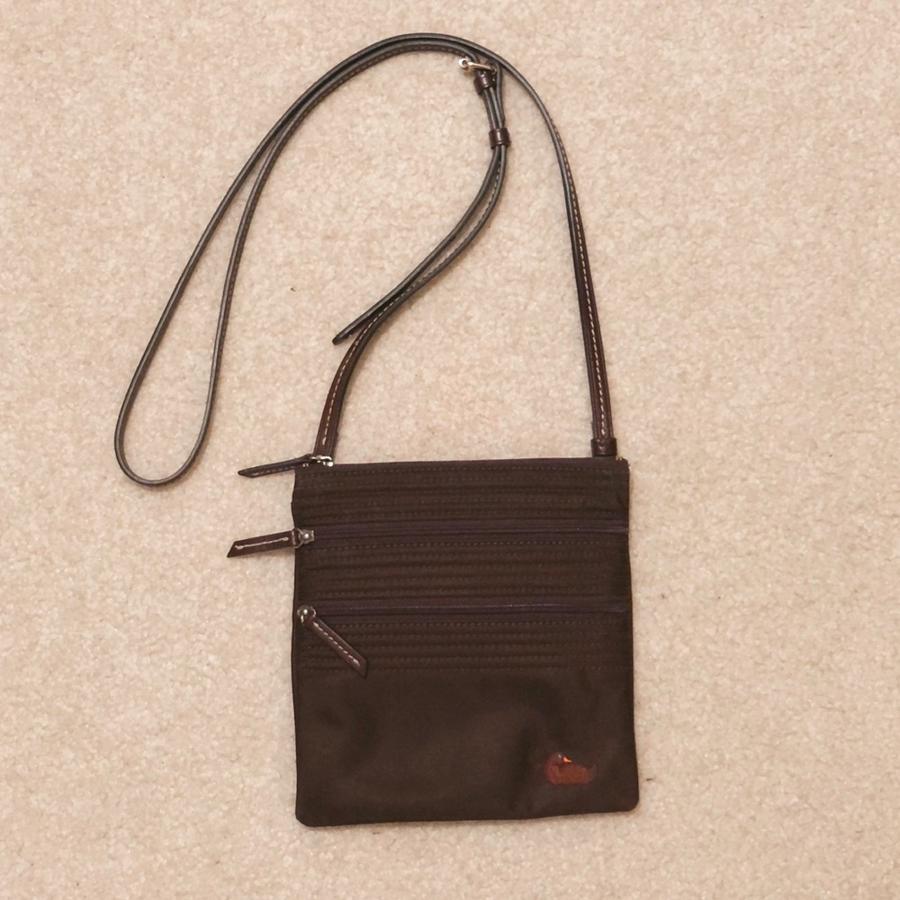 Dooney & Burke Triple Zip Crossbody
